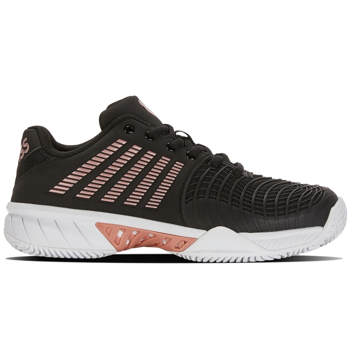KSwiss Tennisschuhe Express Light 3 Clay/Sandplatz 2023 Schwarz/grau Damen 1 KSwiss Tennisschuhe Express Light 3 Clay/Sandplatz 2023 Schwarz/grau Damen
