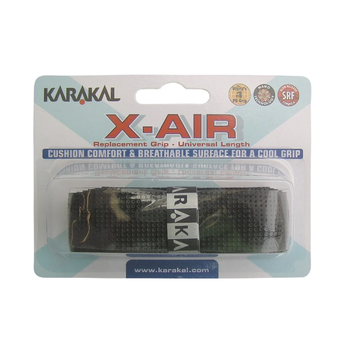 Karakal Basisband X-Air (hohe Schweißabsorption) 1.6mm Schwarz - 1 Stück 1 Karakal Basisband X-Air (hohe Schweißabsorption) 1.6mm Schwarz - 1 Stück