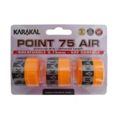 Karakal Overgrip Point Air 0.75mm Orange 3er