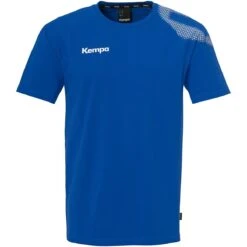 Kempa Sport-Tshirt Core 26 (elastisches Material) Royalblau Kinder