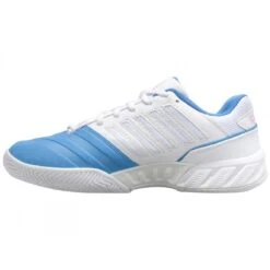 KSwiss Tennisschuhe BigShot Light 4 Allcourt Weiss/hellblau Damen -Head || Wilson || YONEX Verkaufsgeschäft Kswiss 96989 454 Bigshot 4 Tennisschuh206 1200x1200 1