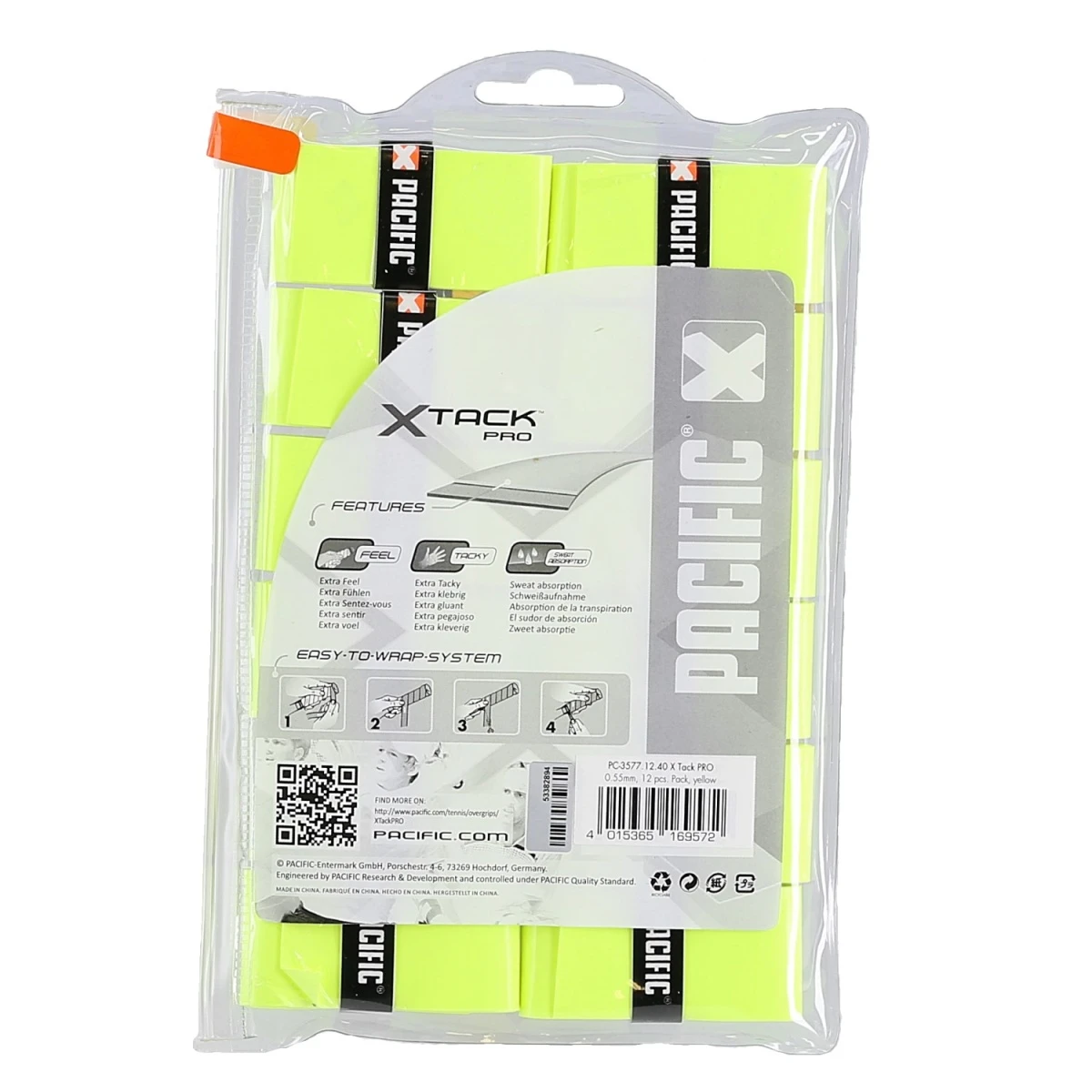 Pacific Overgrip XTack Pro Lime 12er 2 Pacific Overgrip XTack Pro Lime 12er – Bild 2