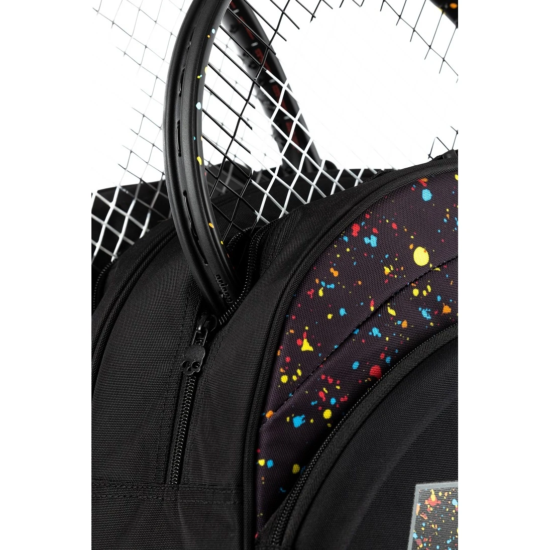 Prince Tennis-Racketbag By Hydrogen Spark Comp 2 (Schlägertasche, 2 Hauptfächer) Schwarz 6er 2 Prince Tennis-Racketbag By Hydrogen Spark Comp 2 (Schlägertasche, 2 Hauptfächer) Schwarz 6er – Bild 2