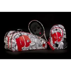 Prince Tennis-Rucksack By Hydrogen Tattoo Weiss/schwarz -Head || Wilson || YONEX Verkaufsgeschäft Prince HYPR01 E38 3 35 TATTOO FAMILY20black 1200x1200 1