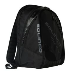 Solinco Rucksack Tour Team Blackout (Hauptfach, Schlägerfach) Schwarz -Head || Wilson || YONEX Verkaufsgeschäft SOL YJ Backpack Blackout Rucksack203 1200x1200 1