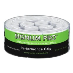 Signum Pro Overgrip Performance 0.6mm Weiss 30er Box