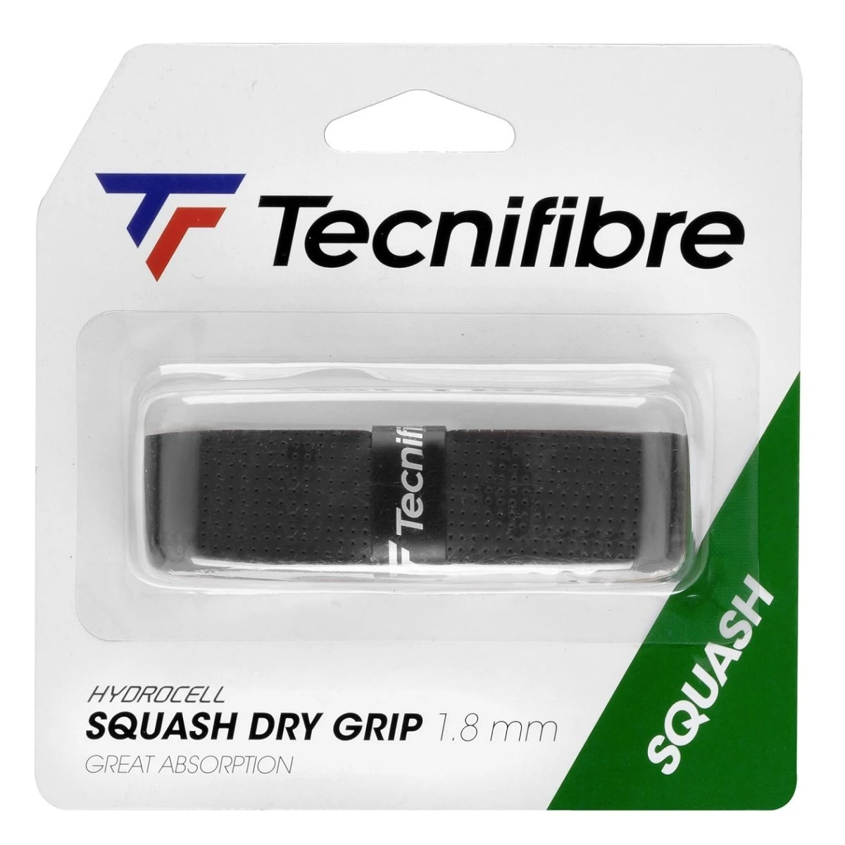 Tecnifibre Basisband Squash Dry Grip (trockenes Griffgefühl) Schwarz - 1 Stück 1 Tecnifibre Basisband Squash Dry Grip (trockenes Griffgefühl) Schwarz - 1 Stück