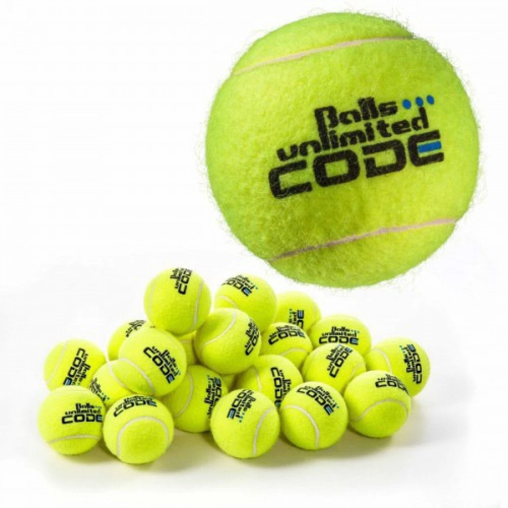 Balls Unlimited Tennisbälle Code Blue (drucklos) Gelb 60er Beutel 1 Balls Unlimited Tennisbälle Code Blue (drucklos) Gelb 60er Beutel