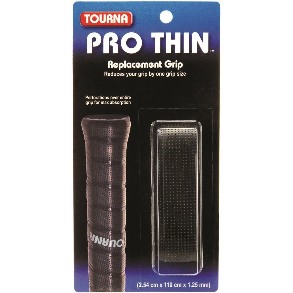 Tourna Basisband Pro Thin 1.25mm Schwarz - 1 Stück 1 Tourna Basisband Pro Thin 1.25mm Schwarz - 1 Stück