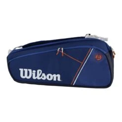 Wilson Racketbag (Schlägertasche) Super Tour RG Blau 9er -Head || Wilson || YONEX Verkaufsgeschäft WILSON WR8018201 RACKETBAG SUPER TOUR ROLAND GARROS 9ER 3 1200x1200 1
