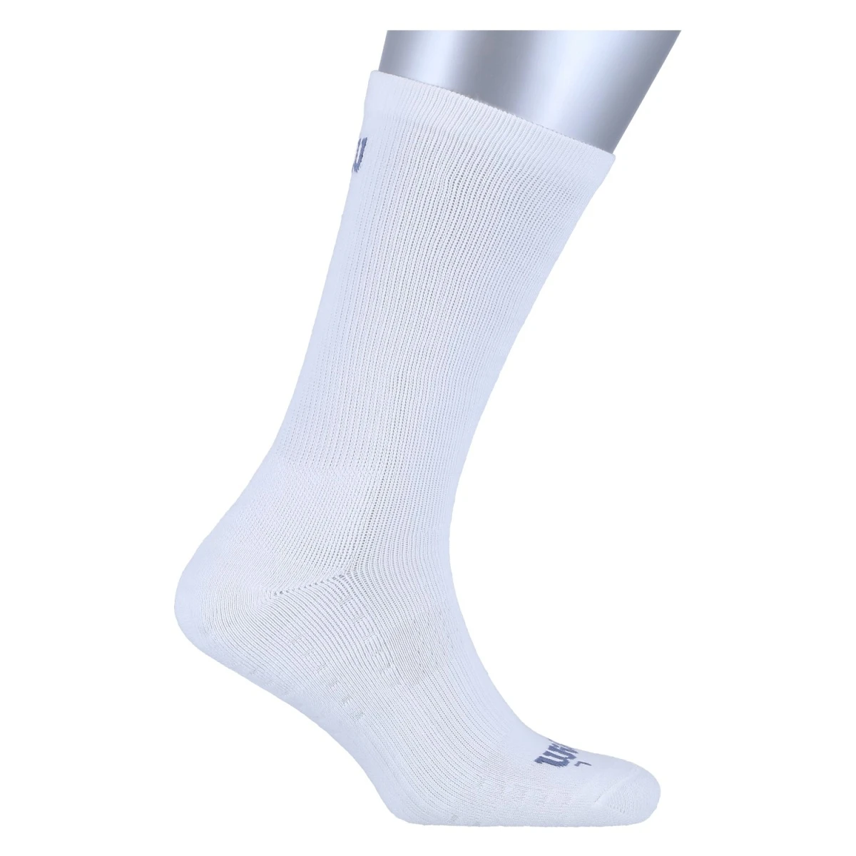 Wilson Tennissocke Crew Rush Pro Weiss/grau Herren - 1 Paar 2 Wilson Tennissocke Crew Rush Pro Weiss/grau Herren - 1 Paar – Bild 2