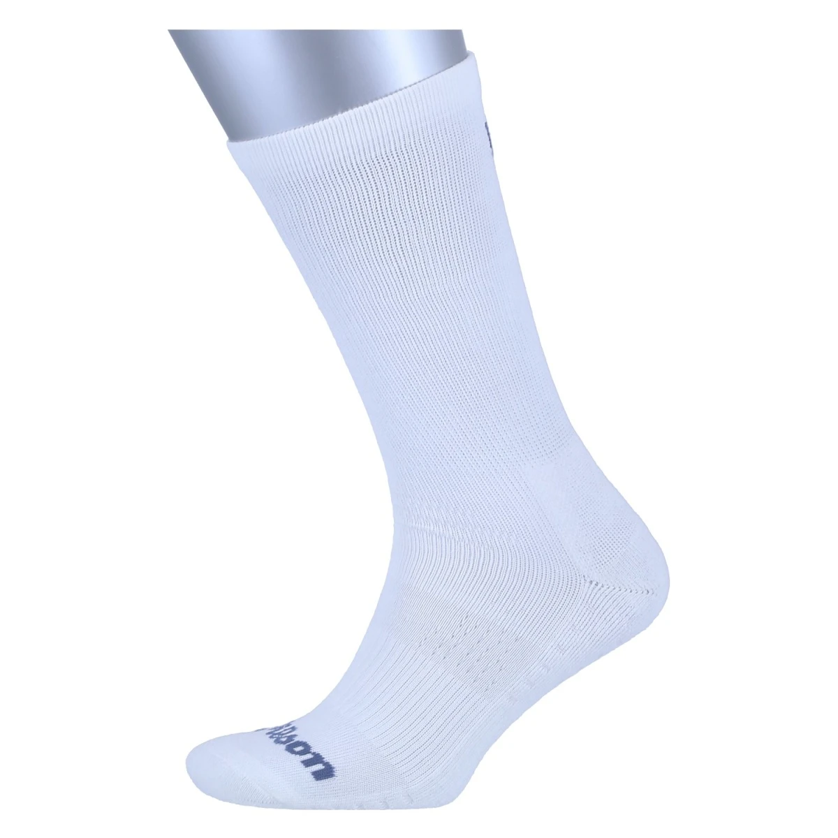 Wilson Tennissocke Crew Rush Pro Weiss/grau Herren - 1 Paar 5 Wilson Tennissocke Crew Rush Pro Weiss/grau Herren - 1 Paar – Bild 5