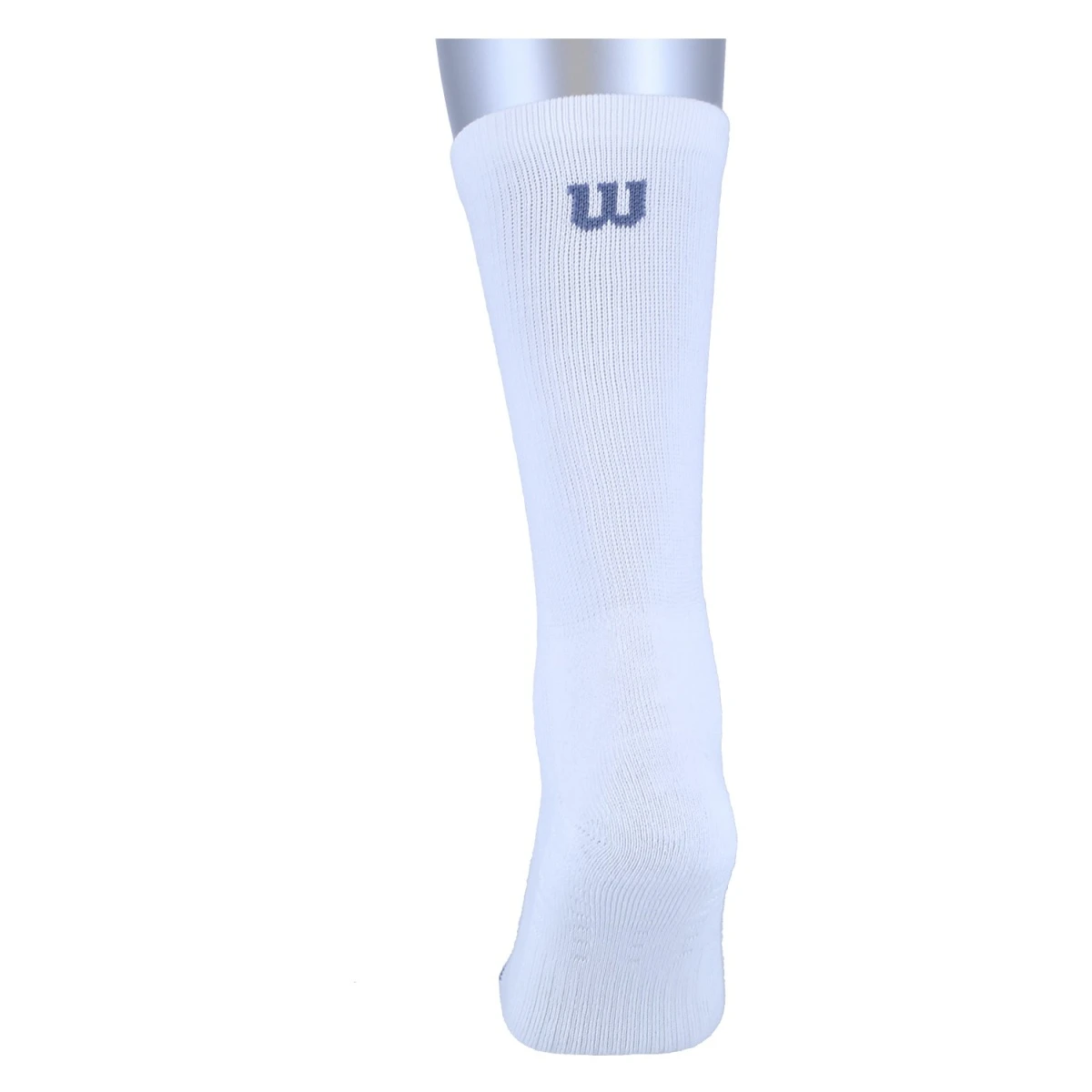 Wilson Tennissocke Crew Rush Pro Weiss/grau Herren - 1 Paar 6 Wilson Tennissocke Crew Rush Pro Weiss/grau Herren - 1 Paar – Bild 6