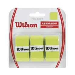 Wilson Overgrip Pro Soft 0.55mm Limegrün 3er