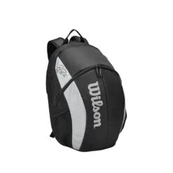 Wilson Tennis-Rucksack RF Team (Haupt+Schlägerfach 2 Schläger) Schwarz/grau 5 Wilson Tennis-Rucksack RF Team (Haupt+Schlägerfach 2 Schläger) Schwarz/grau -Head || Wilson || YONEX Verkaufsgeschäft Wilson WR8005901 RF BACKPACK Rucksack202 1200x1200 1