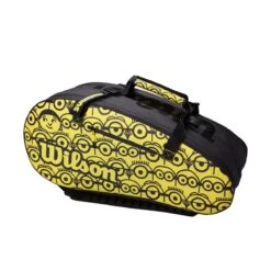 Wilson Tennis-Racketbag (Schlägertasche, 2 Hauptfächer) Minions Tour Gelb 12er -Head || Wilson || YONEX Verkaufsgeschäft Wilson WR8013701 MINIONS Super TOUR 12PK202 1200x1200 1