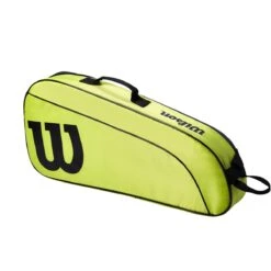 Wilson Tennis-Racketbag Team Junior (Schlägertasche, 1 Hauptfach) Limegrün 3er -Head || Wilson || YONEX Verkaufsgeschäft Wilson WR8017802 Junior 3PK WildLime Tasche201 1200x1200 1