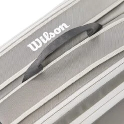 Wilson Tennis-Racketbag Tour (Schlägertasche, 2 Hauptfächer) 2023 Grau 6er -Head || Wilson || YONEX Verkaufsgeschäft Wilson WR8022101 Tour 6PK Tasche205 1200x1200 1