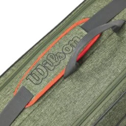 Wilson Tennis-Racketbag (Schlägertasche, 2 Hauptfächer) Team 2023 Dunkelgrün 6er -Head || Wilson || YONEX Verkaufsgeschäft Wilson WR8022701 Team 6PK Heather tasche205 1200x1200 1