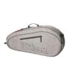 Wilson Tennis-Racketbag (Schlägertasche, 1 Hauptfach) Team 2023 Grau 3er