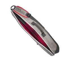 Wilson Tennis-Racketbag (Schlägertasche, 1 Hauptfach) Team 2023 Grau 3er -Head || Wilson || YONEX Verkaufsgeschäft Wilson WR8022801 Team 3PK HeatherGrey Tasche205 1200x1200 1