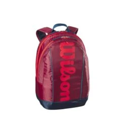 Wilson Tennis-Rucksack Junior/Kinder (Hauptfach+Schlägerfach) 2023 Rot -Head || Wilson || YONEX Verkaufsgeschäft Wilson WR8023803 Backpack Red Rucksack202 1200x1200 1