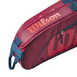 Wilson Tennis-Racketbag Kinder/Junior (Schlägertasche, 1 Hauptfach) 2023 Rot 3er 9 Wilson Tennis-Racketbag Kinder/Junior (Schlägertasche, 1 Hauptfach) 2023 Rot 3er -Head || Wilson || YONEX Verkaufsgeschäft Wilson WR8023903 3PK Tasche204 1200x1200 1