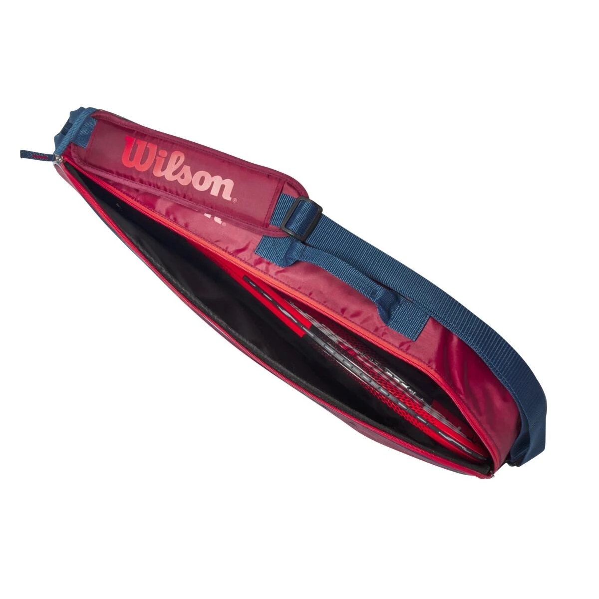 Wilson Tennis-Racketbag Kinder/Junior (Schlägertasche, 1 Hauptfach) 2023 Rot 3er 5 Wilson Tennis-Racketbag Kinder/Junior (Schlägertasche, 1 Hauptfach) 2023 Rot 3er – Bild 5