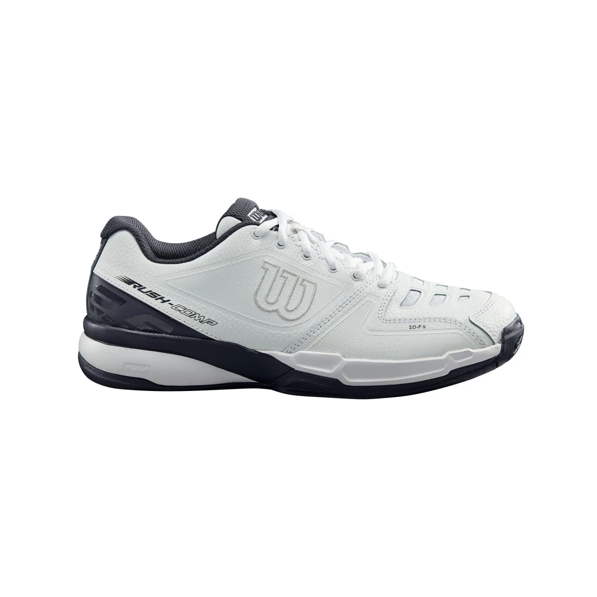 Wilson Tennisschuhe Rush Comp Leder Allcourt (Stabil) Weiss Herren 2 Wilson Tennisschuhe Rush Comp Leder Allcourt (Stabil) Weiss Herren – Bild 2