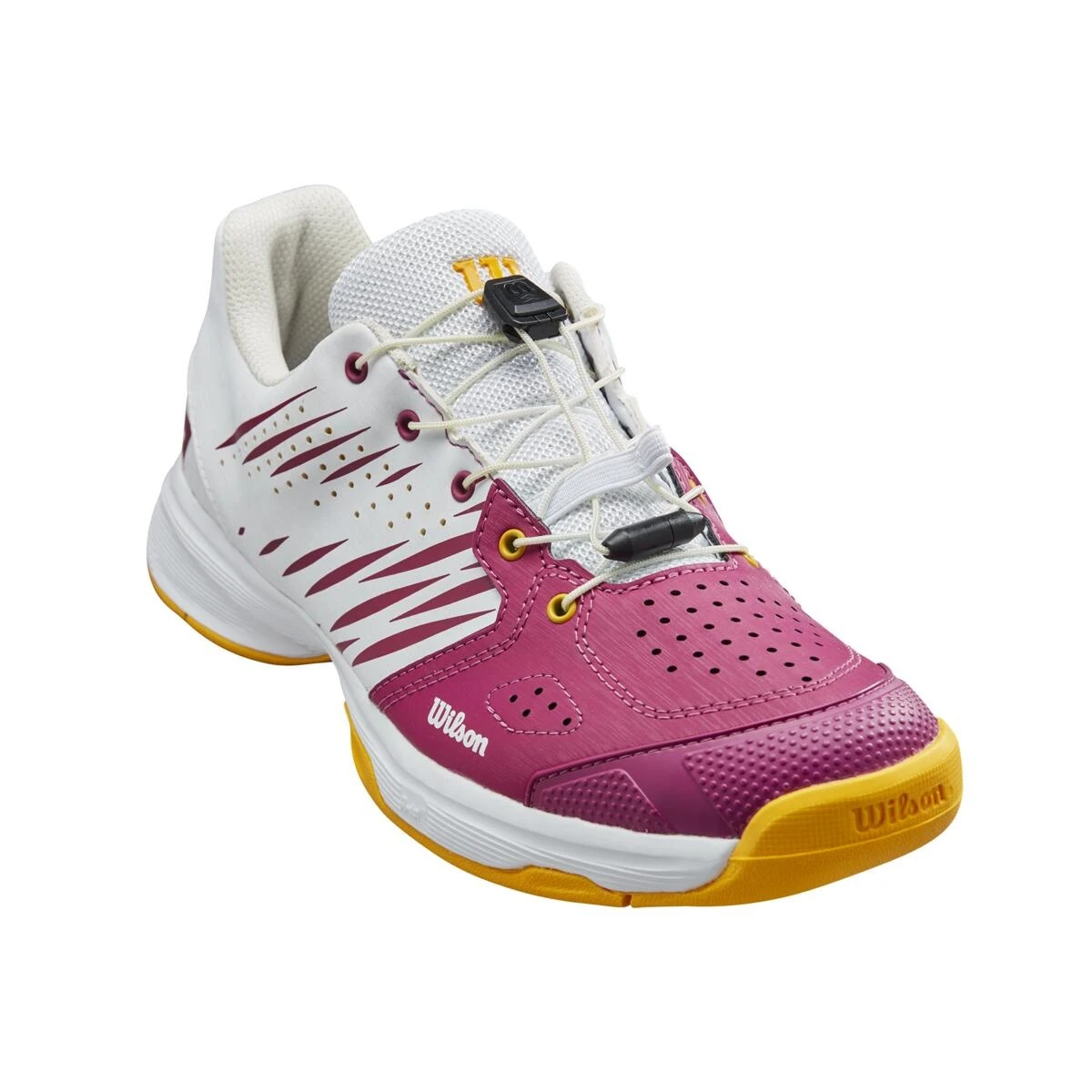 Wilson Tennisschuhe Kaos 2.0 QL (Quicklace) Allcourt Pink/weiss Mädchen 1 Wilson Tennisschuhe Kaos 2.0 QL (Quicklace) Allcourt Pink/weiss Mädchen