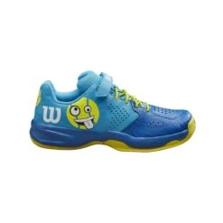 Wilson Tennisschuhe Kaos Emo Klett Allcourt 2023 Blau Kleinkinder -Head || Wilson || YONEX Verkaufsgeschäft Wilson WRS330110 Kaos Emo K Schuh202 1200x1200 1
