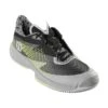 Wilson Tennisschuhe Kaos Swift 1.5 Allcourt/Leichtigkeit 2023 Grau/schwarz Herren