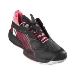 Wilson Tennisschuhe Kaos Swift 1.5 Clay/Sandplatz (Leichtigkeit) 2023 Schwarz Damen