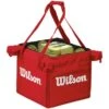 Wilson Balltasche (150 Bälle) Rot