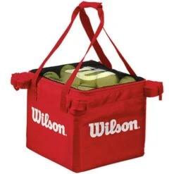 Wilson Balltasche (150 Bälle) Rot
