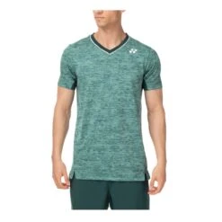 Yonex Tennis-Tshirt Crew Neck French Open #22 Grün Herren 7 Yonex Tennis-Tshirt Crew Neck French Open #22 Grün Herren -Head || Wilson || YONEX Verkaufsgeschäft Yonex Tshirt French Open204 849x849 1