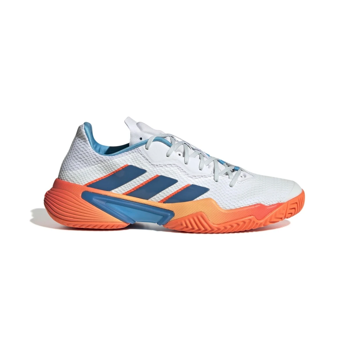 ADIDAS PERFORMANCE Adidas Tennisschuhe Barricade Allcourt (Stabil) Weiss/orange Herren 2 ADIDAS PERFORMANCE Adidas Tennisschuhe Barricade Allcourt (Stabil) Weiss/orange Herren – Bild 2