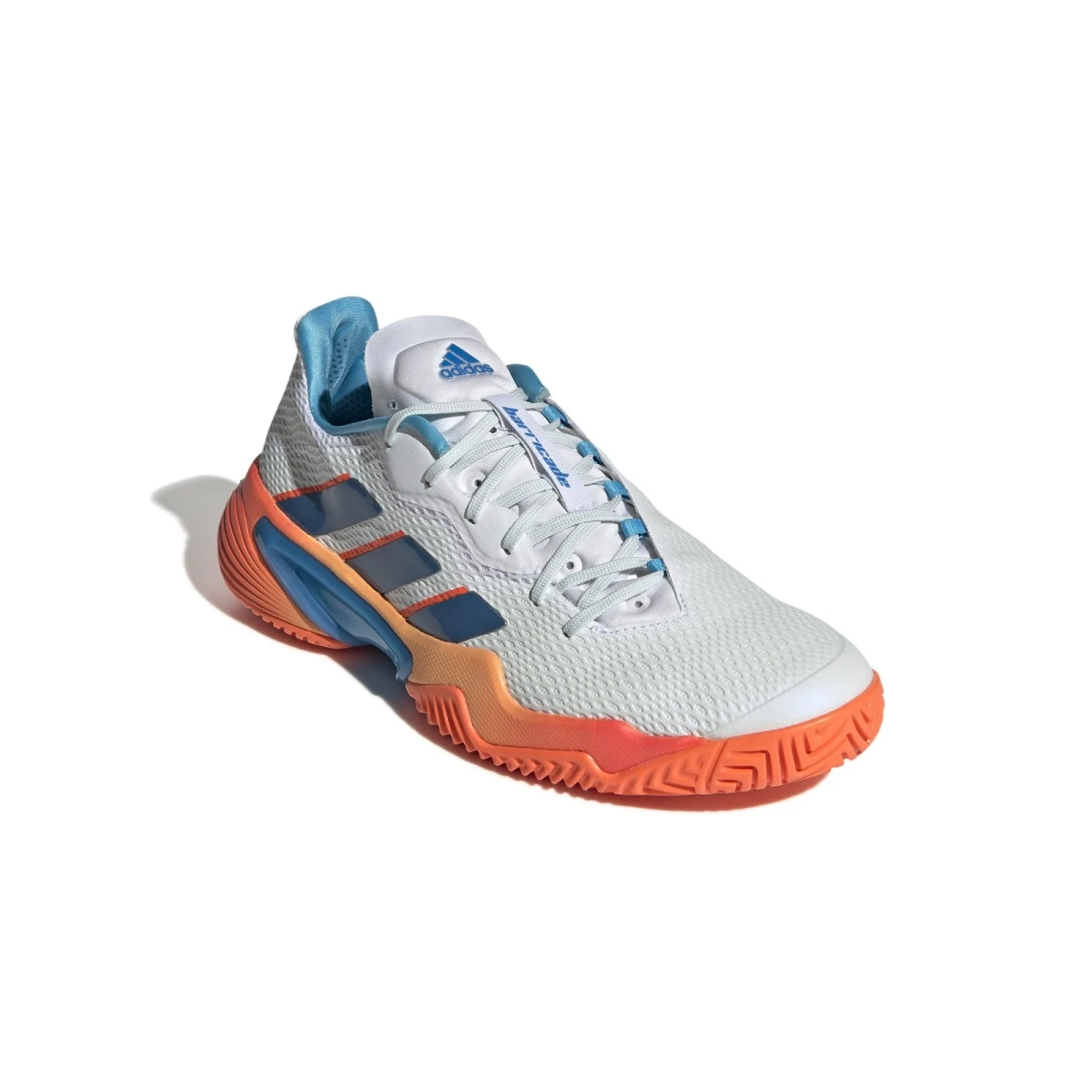 ADIDAS PERFORMANCE Adidas Tennisschuhe Barricade Allcourt (Stabil) Weiss/orange Herren 1 ADIDAS PERFORMANCE Adidas Tennisschuhe Barricade Allcourt (Stabil) Weiss/orange Herren