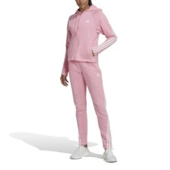 ADIDAS PERFORMANCE Adidas Trainingsanzug Sportswear Energize (weiches Fleece) Pink Damen