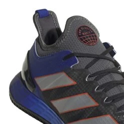 ADIDAS PERFORMANCE Adidas Tennisschuhe Adizero Ubersonic 4 Clay/Sandplatz/Leichtigkeit 2023 Dunkelgrau/silber/blau Herren -Head || Wilson || YONEX Verkaufsgeschäft adidas HQ5929 ubersonic 4 Clay Schuh206 1200x1200 1