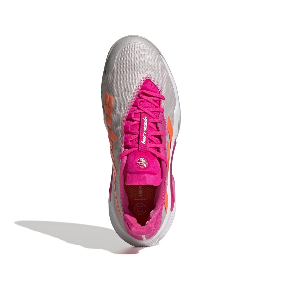 ADIDAS PERFORMANCE Adidas Tennisschuhe Barricade Allcourt (Stabil) Grau/pink Damen 4 ADIDAS PERFORMANCE Adidas Tennisschuhe Barricade Allcourt (Stabil) Grau/pink Damen – Bild 4