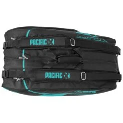 Pacific Racketbag (Schlägertasche) X Tour 2XL Schwarz/petrol 12er - 3 Hauptfächer (Thermofach) -Head || Wilson || YONEX Verkaufsgeschäft pc 7143 00 35 racketbag 700x700 1